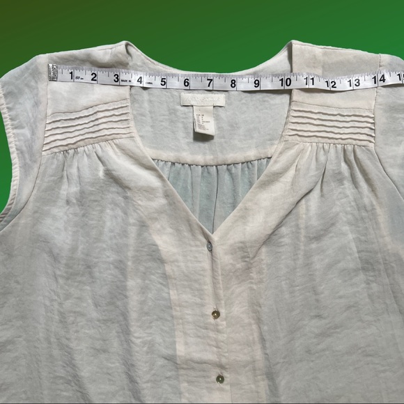 H&M Conscious Collection Button Down Top - Picture 3 of 11